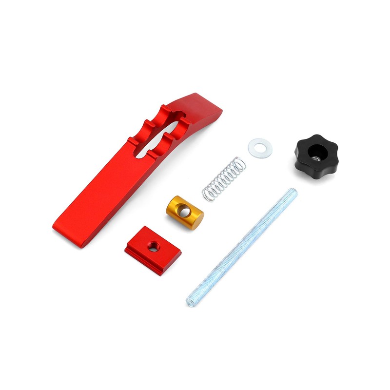 QWORK® T Nut Rail Quick Release Clamps - M8 -