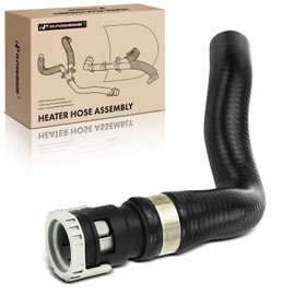 A-Premium Engine To Heater Outlet HVAC Heater Hose Pipe Line Assembly Compatible with Volvo C70 3006-2013, C30 2008-2013, S40 2004-2011, V50 2005-2011, 2.4L 2.5L