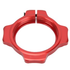 28.99mm Bicycle Crank Alloy Bottom Bracket Adjuster Bike Alloy Bottom Bracket Preload Adjuster Kit for DUB Bike Crank Upgrade Parts(red)