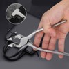 Leather craft Flatten Plier Clamp,Leather Edge Adjustment Press Flatten Plier