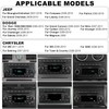 Upgrade Android Car Radio for Jeep Wrangler JK 2007-2018, Compass