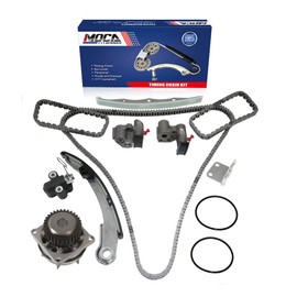 MOCA Timing Chain Kit with Water Pump Fit 04-08 for NISSAN Maxima & 04-06 for NISSAN Altima & 04-09 for NISSAN Quest 3.5L V6 24V DOHC VQ35DE