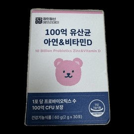 Craftsmanship Everyday 10 Billion Lactic Acid Bacteria Zinc & Vitamin D 60g 1 unit / 장인정신에브리데이 100억 유산균 아연 & 비타민D 60g 1개