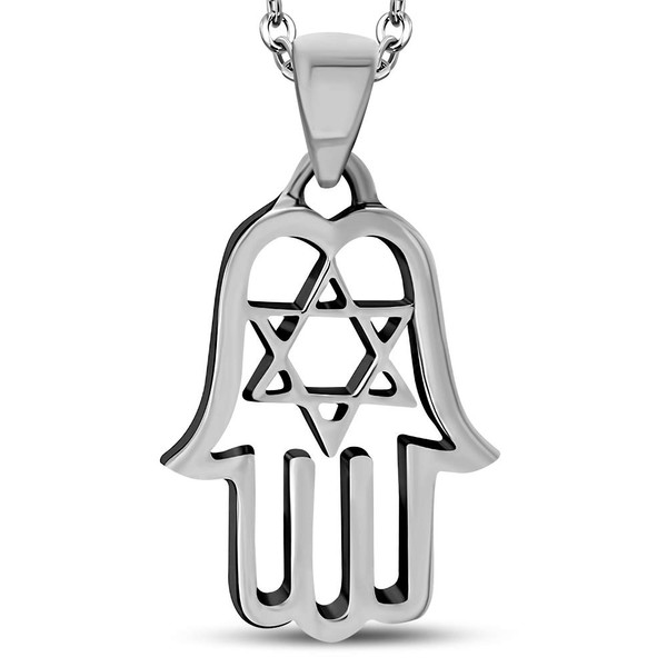 Star Of David Silver Pendant – 925 Sterling Silver Pendant
