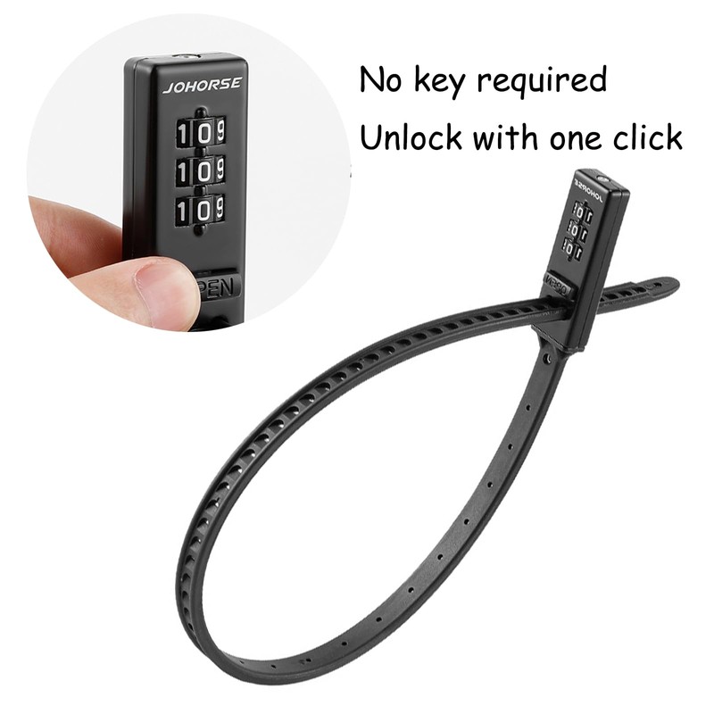 Floatdream Bicycle Lock with Digit Code, Lock with Digit Code,