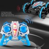 Amphibious RC Stunt Car USB Charging Double Sided 2.4G Remote