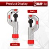 Sharp-tec 5-50mm Pipe Cutter, Adjustable Tube Cutter with Aluminum Alloy