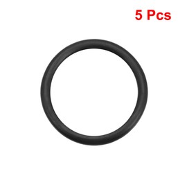 sourcing map Pack of 5 O Ring Sealing Rings 23.8 mm x 30 mm x 3.1 mm Metric Nitrile Rubber Sealing Rubber Replacement Seal for Cream Dispenser Pool Pump Quick Coupling Transfer Adapter