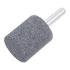 sourcing map 6pcs Abrasive Mounted Stone 1/4" Shank 1" Dia