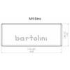 Bartolini M45CBC-B 5-string Classic M4 Soapbar Bass Neck Pickup