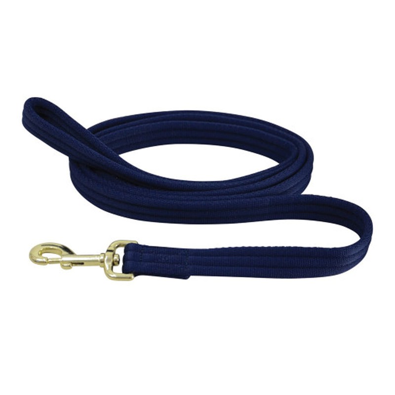 Hy Soft Webbing Lead Rein without Chain - Black