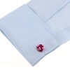 gum cuffs grey (rubber cufflinks, cufflinks) nsgum005-17