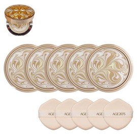 (셀러허브)에이지투웨니스 팩트 로얄 골드 다이아 에디션 리프팅 에센스 커버 리필5개 (S40475951) Age 20's Pact Royal Gold Diamond Edition Lifting Essence Cover Refill 5pcs