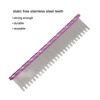 Pet Hair Removal Comb Rugged Durable Reusable Comfortable Open Knot