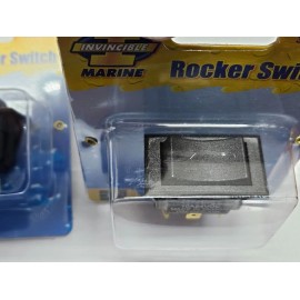 Invincible Marine New Marine Boat On Off On Rocker Switch (15A 12V DC) (10A 24V DC) Lot of 2