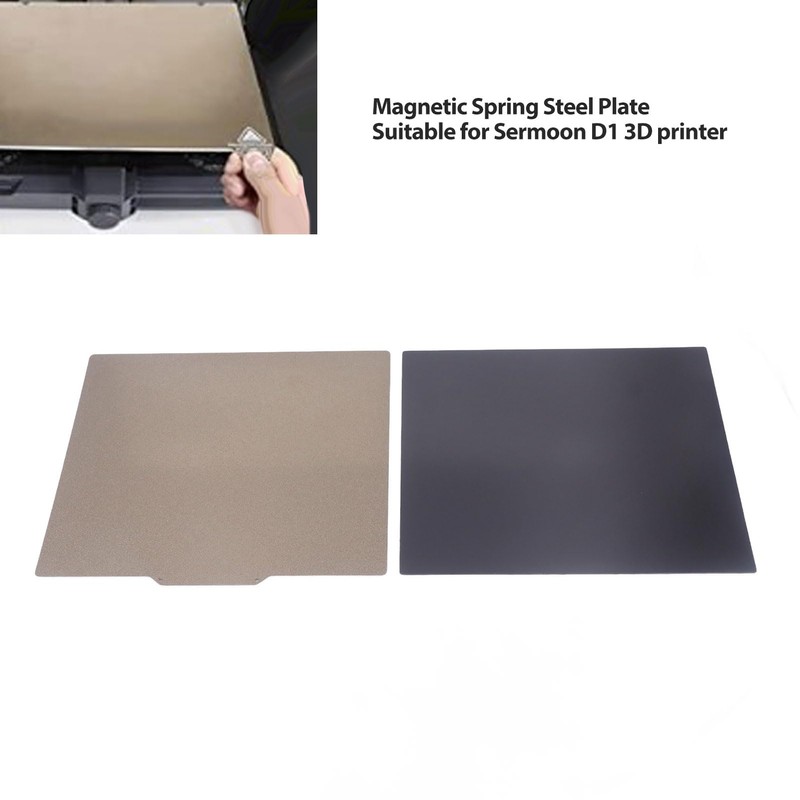 3D Printer Steel Plate, Double Sided Magnetic Spring Steel Plate