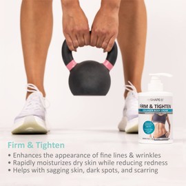 Reshape+ Reshape+ Collagen Cream Skin Care Face Lotion & Body Lotion For Dry Skin | Skin Tightening Cream Collagen Firming Lotion Body Moisturizer Lifts, Firms, & Tightens For Younger Looking Skin, 15 Fl Oz