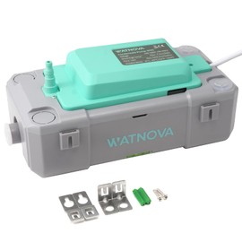 Watnova Condensation Pump 100-230V~, 50-60Hz, 95 GPH, 25ft, Automatic Condensate Removal Pump with Safety Switch for Hvac, Dehumidifier, Air Conditioning Unit