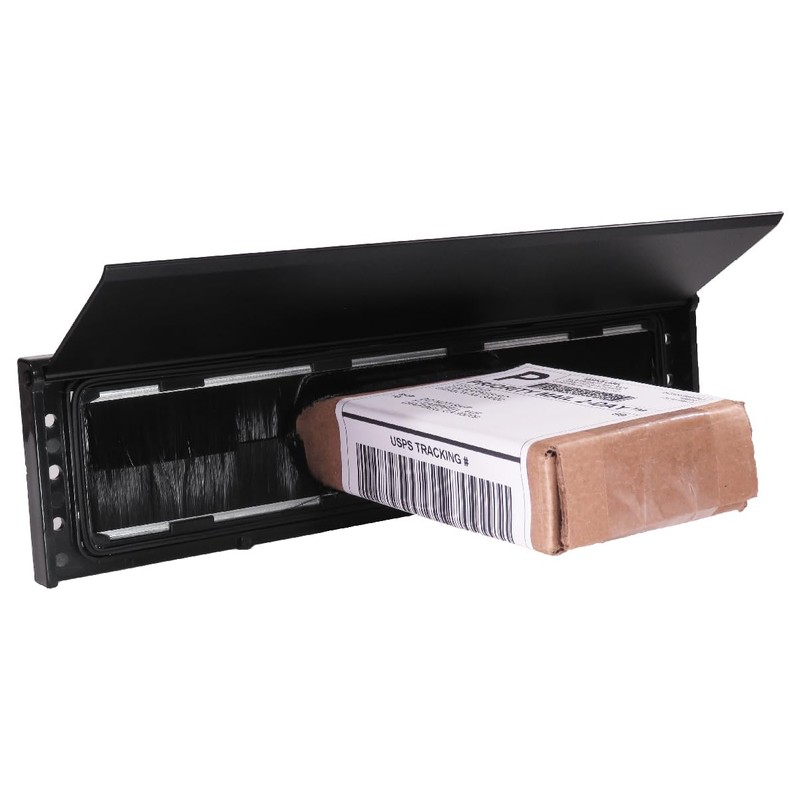 Draft Dodger 11.5"" Insulated Universal Surface Mount Matte Black Mail