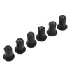 ecrou Caoutchouc m5,Kayak Well Nuts, 6pcs M5 Durable Rubber Well