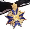 FREECROWS Grand Pour Le Merite 24k Gold Plated Cross Medal
