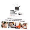Operitacx 1 Set Metal Clock Hands with Iron Hooks and