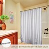 Silver Grey Sparkle Shower Curtain: Modern Luxury Elegant Light Gray