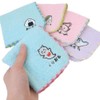Oekaki-san (Mini Towel) One Point Embroidery Handkerchief Towel / Rice