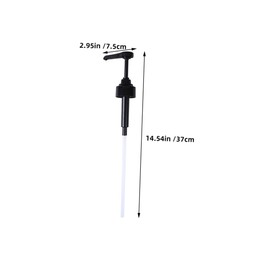 Ciieeo 6pcs Reusable Pump Dispenser for Kitchen and Bathroom Versatile Syrup and Lotion Bottle Pumps Elegant Design Easy to Install for Oils and Sauces