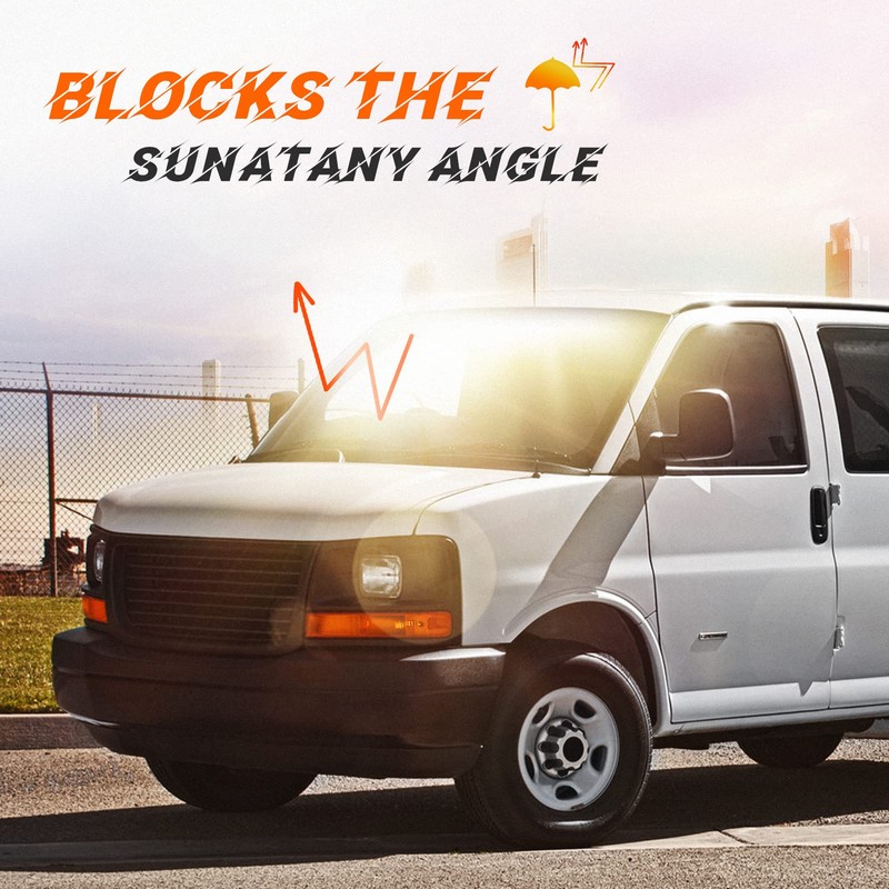 Left & Right Sun Visor for 1999-2014 Chevy Express &