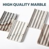 Karibiber Marble Soap Holder, Soap Dish for Shower, Bathroom, Kitchen,