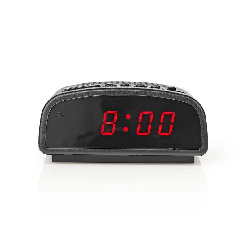 Ex-Pro Retro Digital Bedside Alarm Clock with Snooze Function and