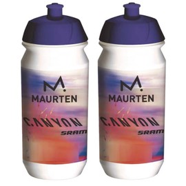 Tacx Twinpack Shiva Professional Cycling Team Water Bottles of Women's Pro Team CanyonSRAM 17oz