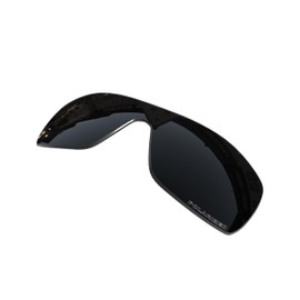 OOWLIT Replacement Sunglass Lenses for Oakley Oil Rig POLARIZED (Black Dark Grey, Black Dark Grey-Polycarbonate Polarized)