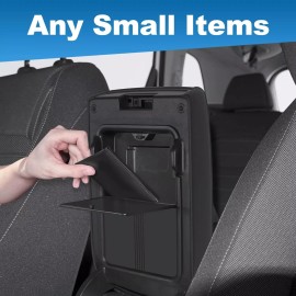 Unbranded Fit For 2023-2024 Honda CR-V Hidden Storage Box Center Console Organizer Black