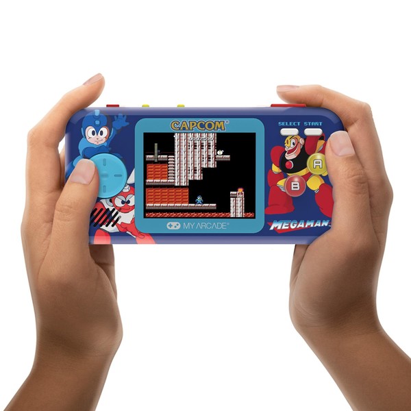 My Arcade Mega Man Pocket Player Pro Handheld Portable Gaming System (6 GAMES IN 1)