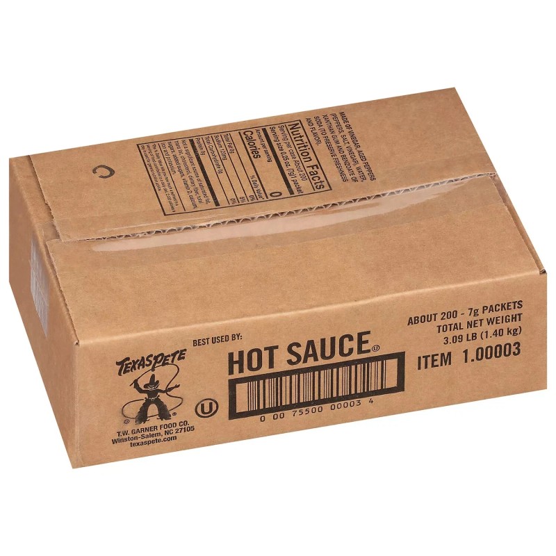 Texas Pete Hot Sauce 400 ct.