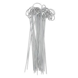 30Pcs Plant Label Hooks, Plant Label Hanger, Garden Plant Sign Hooks, Stainless Steel Garden Markers Stake Plant Sign, for Flowers, Pots, Potted Plants 200mm