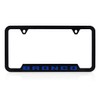 Ford Bronco UV Printed License Plate Frame - Velocity Blue