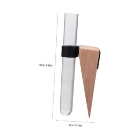 Ciieeo 2Sets Hanging Plant Propagation Containers Hydroponics Test Tubes for Air Plants Stylish Wall Holders for Home Office Decor Creative Idea