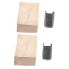 Outanaya 2sets Hand Hoe Attachments Hoe Fixing Stopper Parts for