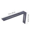 Operitacx Stainless Steel Fixed Brackets Set of 2 Corner for