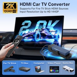 Carlinkit FireDrive Link Pro Wireless CarPlay Adapter with HDMI Input