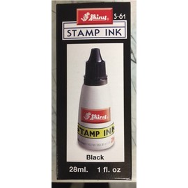 1 NEW Shiny Stamp ink Refill / Reinker for Self-INK Mounts (28ml.) in 3 color
