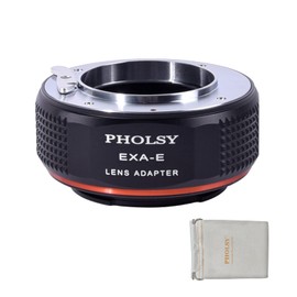 PHOLSY Adapter Lens Adapter Compatible with Exakta Mount Lens (Not Topcon) to Sony E Camera Body a7 a6000 a6300 a6500 a5000 a5100 NEX 7/6/5, NEX 5N 3N, a9 ii, a7S iii ii, a7R v iv iii
