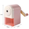 ZMREN Manual Pencil Sharpener, Manual Sharpener, Children's Pencil Sharpener, Hand