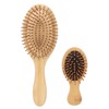 Juego de Cepillo Y Peine para el Cabello de Bambú