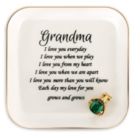 Titanape Grandma Gifts, Grandma Birthday Gift Trinket Dish Grandma, I love you every day Nana Gifts, for Grandma
