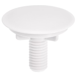 sourcing map Sink Tap Hole Cover Polished Plastic, Faucet Hole Cover for Kitchen Countertop Counter Space, 1 Pack (0.59 to 1.77 Inch in Diameter)