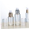 OHPHCALL 3pcs Portable Essential Oil Bottle Empty Pump Cosmetic Bottles